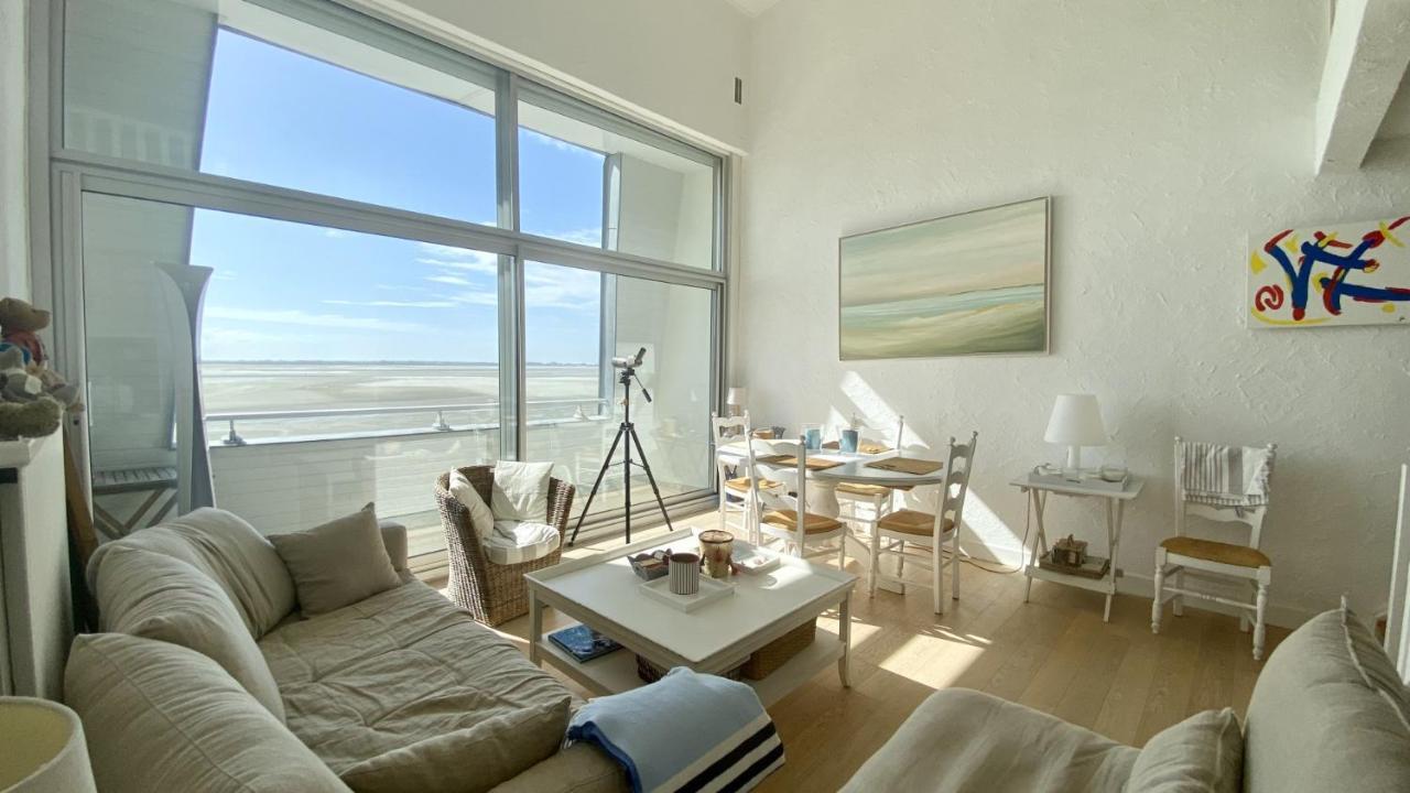 Les Pieds Dans L'Eau, Vue Sur La Baie Pour 6 Pers Apartment Le Crotoy Exterior foto